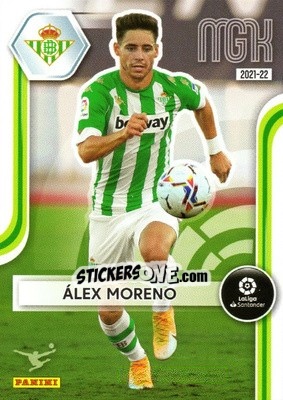 Sticker Álex Moreno - Liga 2021-2022. Megacracks - Panini