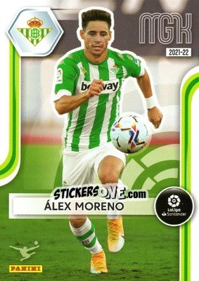 Sticker Álex Moreno - Liga 2021-2022. Megacracks n. 80 - Panini