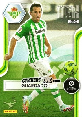 Sticker Guardado - Liga 2021-2022. Megacracks n. 82 - Panini