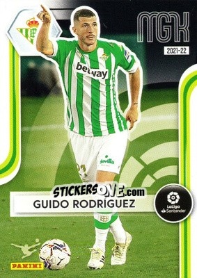 Cromo Guido Rodríguez - Liga 2021-2022. Megacracks - Panini