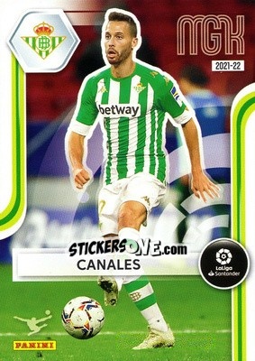 Figurina Canales - Liga 2021-2022. Megacracks - Panini