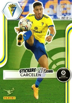 Sticker Carcelén - Liga 2021-2022. Megacracks - Panini