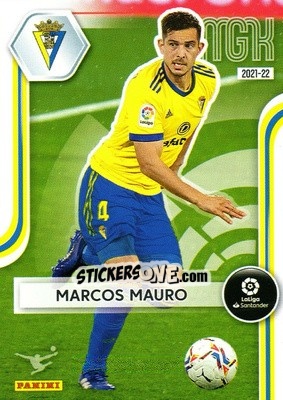 Cromo Marcos Mauro - Liga 2021-2022. Megacracks - Panini
