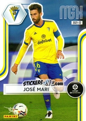 Sticker José Mari - Liga 2021-2022. Megacracks n. 99 - Panini