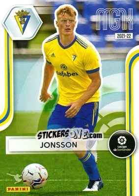 Sticker Jonsson - Liga 2021-2022. Megacracks n. 100 - Panini