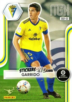 Sticker Garrido - Liga 2021-2022. Megacracks n. 102 - Panini