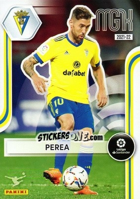 Sticker Perea - Liga 2021-2022. Megacracks - Panini
