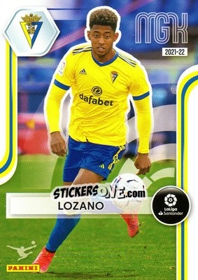 Figurina Lozano - Liga 2021-2022. Megacracks - Panini