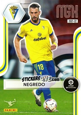 Sticker Negredo - Liga 2021-2022. Megacracks n. 107 - Panini