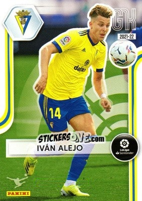 Cromo Iván Alejo - Liga 2021-2022. Megacracks - Panini