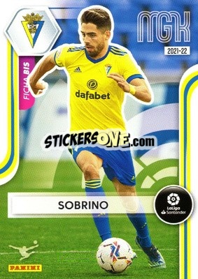 Sticker Sobrino - Liga 2021-2022. Megacracks - Panini