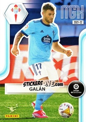 Sticker Galán - Liga 2021-2022. Megacracks n. 117 - Panini