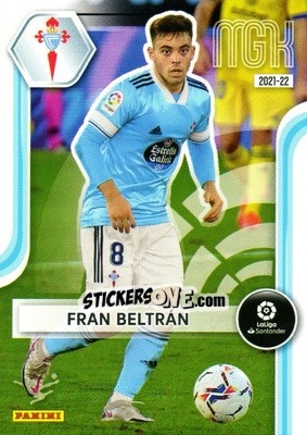 Sticker Fran Beltrán - Liga 2021-2022. Megacracks - Panini