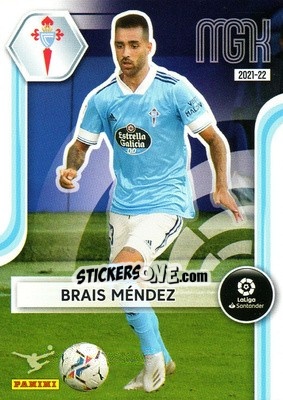 Cromo Brais Méndez - Liga 2021-2022. Megacracks - Panini