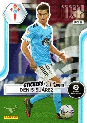 Sticker Denis Suárez - Liga 2021-2022. Megacracks - Panini