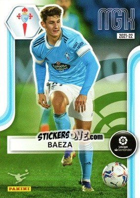 Sticker Baeza - Liga 2021-2022. Megacracks n. 123 - Panini