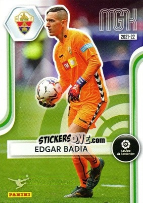 Sticker Edgar Badía - Liga 2021-2022. Megacracks - Panini