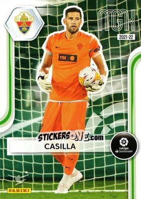 Cromo Casilla - Liga 2021-2022. Megacracks - Panini