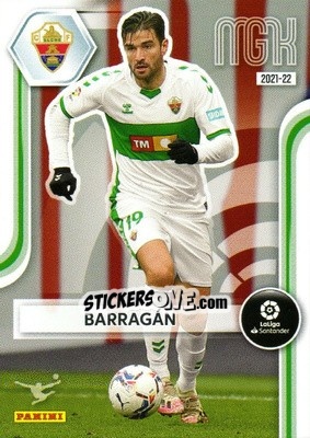 Sticker Barragán - Liga 2021-2022. Megacracks n. 130 - Panini
