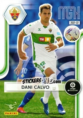 Sticker Dani Calvo - Liga 2021-2022. Megacracks - Panini