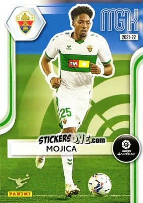 Sticker Mojica - Liga 2021-2022. Megacracks - Panini