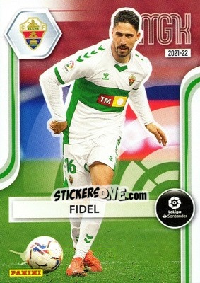 Sticker Fidel - Liga 2021-2022. Megacracks - Panini