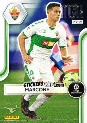 Sticker Marcone - Liga 2021-2022. Megacracks n. 139 - Panini