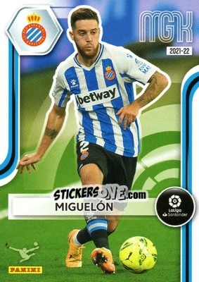 Sticker Miguelón - Liga 2021-2022. Megacracks n. 148 - Panini