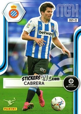 Sticker Cabrera - Liga 2021-2022. Megacracks - Panini