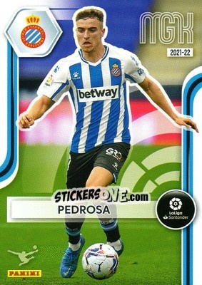 Sticker Pedrosa - Liga 2021-2022. Megacracks n. 153 - Panini