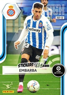 Figurina Embarba - Liga 2021-2022. Megacracks - Panini