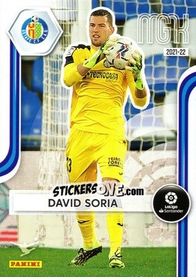 Sticker David Soria - Liga 2021-2022. Megacracks - Panini