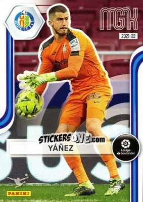 Sticker Yáñez - Liga 2021-2022. Megacracks n. 165 - Panini
