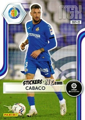 Figurina Cabaco - Liga 2021-2022. Megacracks n. 169 - Panini