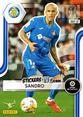 Sticker Sandro - Liga 2021-2022. Megacracks - Panini