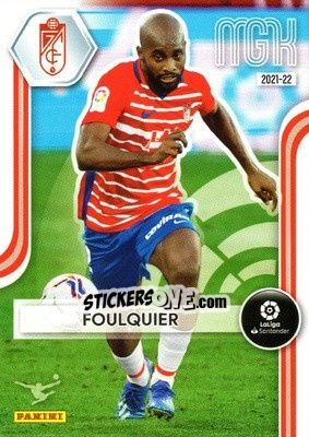 Sticker Foulquier - Liga 2021-2022. Megacracks - Panini