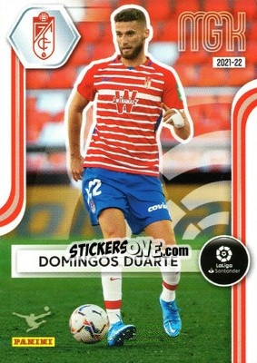 Sticker Domingos Duarte - Liga 2021-2022. Megacracks - Panini
