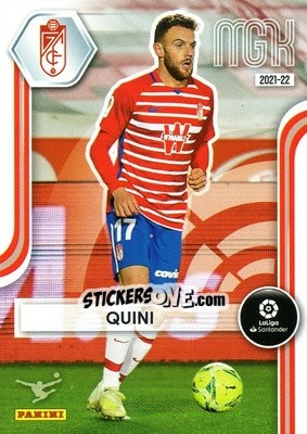 Sticker Quini - Liga 2021-2022. Megacracks - Panini