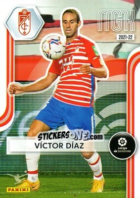 Sticker Víctor Díaz - Liga 2021-2022. Megacracks n. 189 - Panini