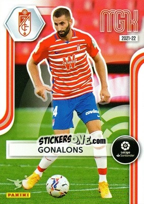 Sticker Gonalons - Liga 2021-2022. Megacracks - Panini