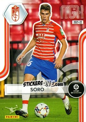 Sticker Soro - Liga 2021-2022. Megacracks n. 191 - Panini