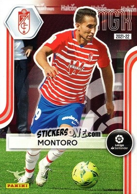 Figurina Montoro - Liga 2021-2022. Megacracks - Panini