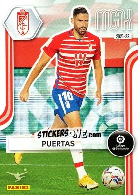 Cromo Puertas - Liga 2021-2022. Megacracks - Panini