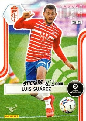 Sticker Luis Suárez - Liga 2021-2022. Megacracks n. 198 - Panini