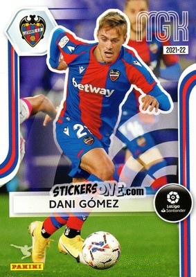 Sticker Dani Gómez - Liga 2021-2022. Megacracks - Panini