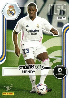 Sticker Ferland Mendy - Liga 2021-2022. Megacracks - Panini