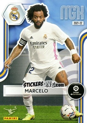 Sticker Marcelo - Liga 2021-2022. Megacracks - Panini