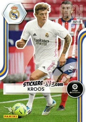 Sticker Kroos - Liga 2021-2022. Megacracks - Panini