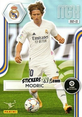 Sticker Modric - Liga 2021-2022. Megacracks n. 229 - Panini
