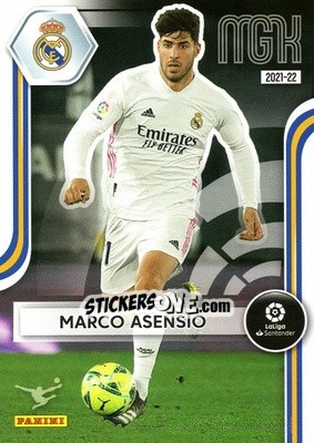 Sticker Asensio - Liga 2021-2022. Megacracks n. 231 - Panini